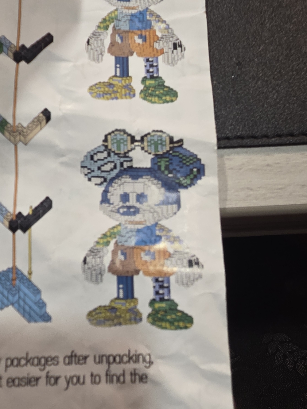 Mickey-Inspired Character Pieces To Put Together To Make MICKEY